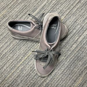 Dansko Hayden Suede Charcoal Sneakers Size 36 (US 5.5-6)